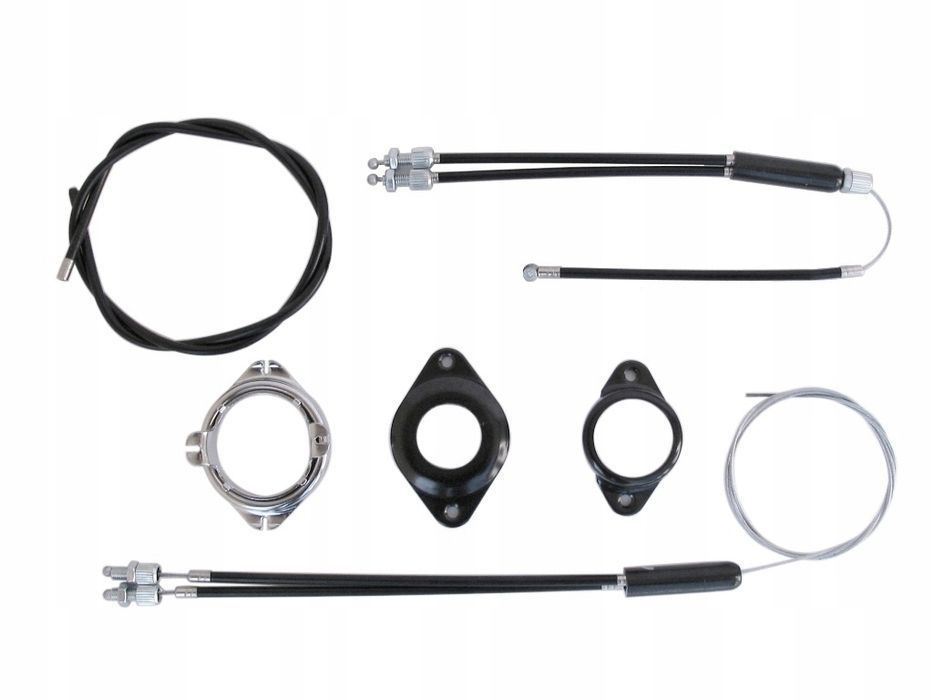 Zestaw hamulca BMX rotor 1.1/8 linka hamulcowa linki pancerz komplet