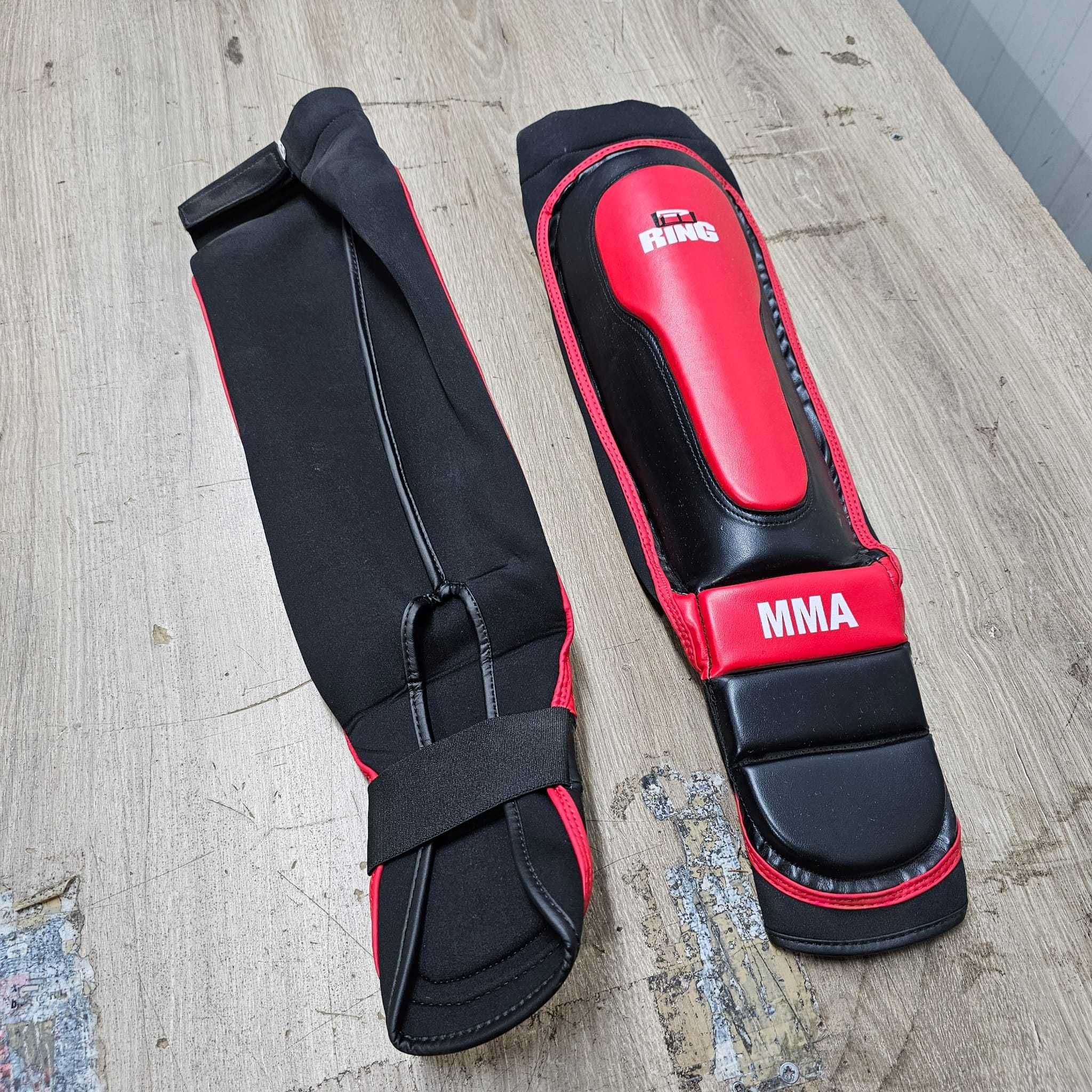 Ochraniacz goleni i stopy  MMA NEOPREN + PVC, rozmiar  L
