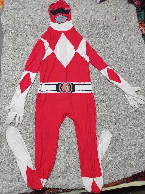 костюм вторая кожа morphsuits.power rangers.аниматор до 180 см