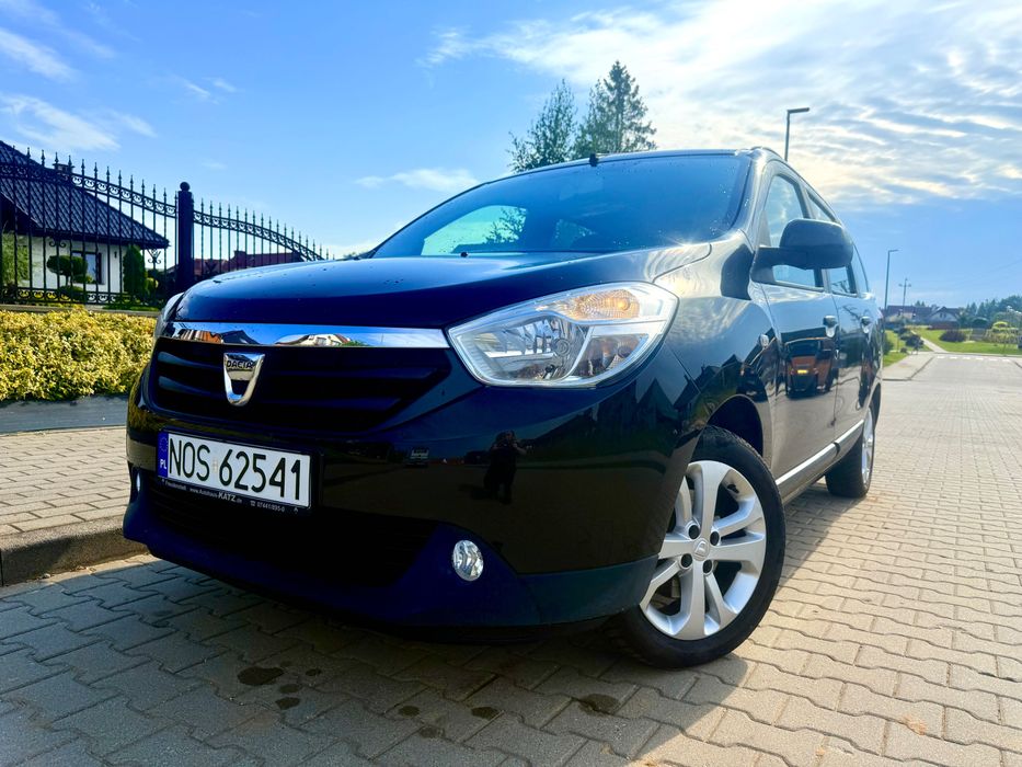 DACIA LODGY 2016r 1.2 benz KLIMA/SKÓRY wzorowy stan 119 tys km !