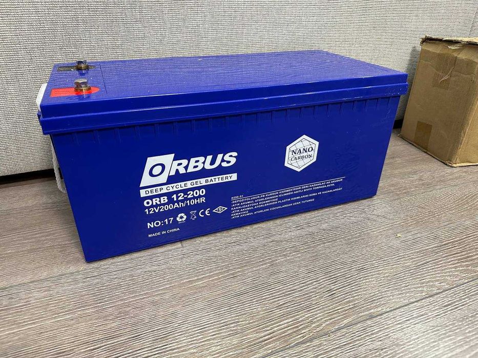 АкумуляторORBUS 12V 200Ah deep cycle