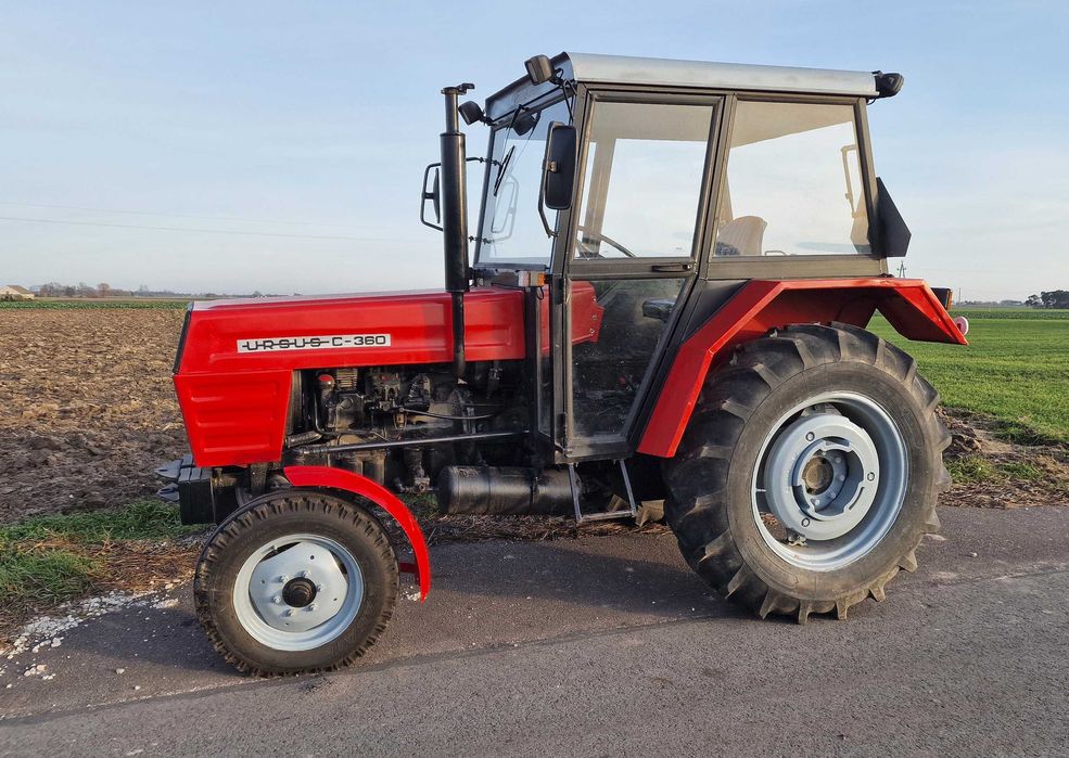 Ciągnik rolniczy Ursus C-360 zarejestrowany, ubezpieczony