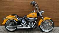 Harley-Davidson Softail Fat Boy Bezkolizyjny, perfekcyjny, czysty tytuł własności, gaźnik, Chicano