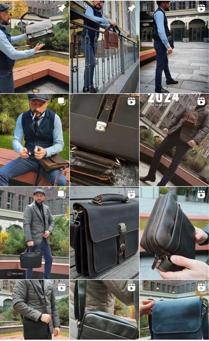 Сумка шкіряна кожаная подарунок хлопцю чоловіку подарок мужчине парню