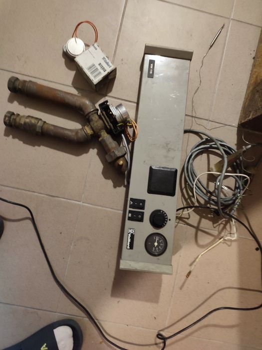 255008 silnik  Vaillant zawór trójdrożny panel  VIH 115 viessmann