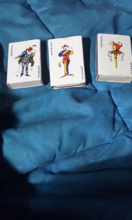Colecção de caixas de fósforos de cartas de jogar
