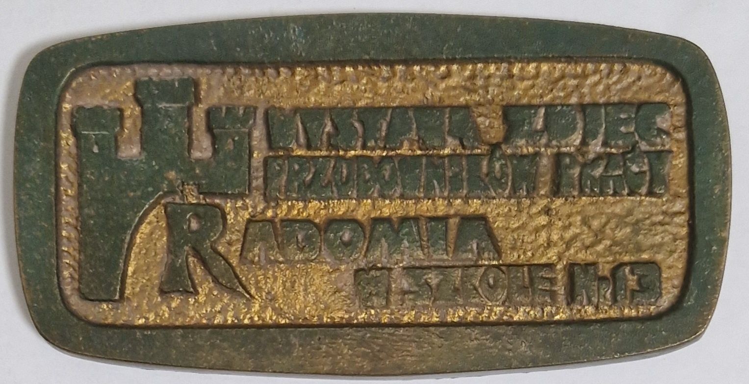 Medal Wystawa Przodowników Pracy Radom '75