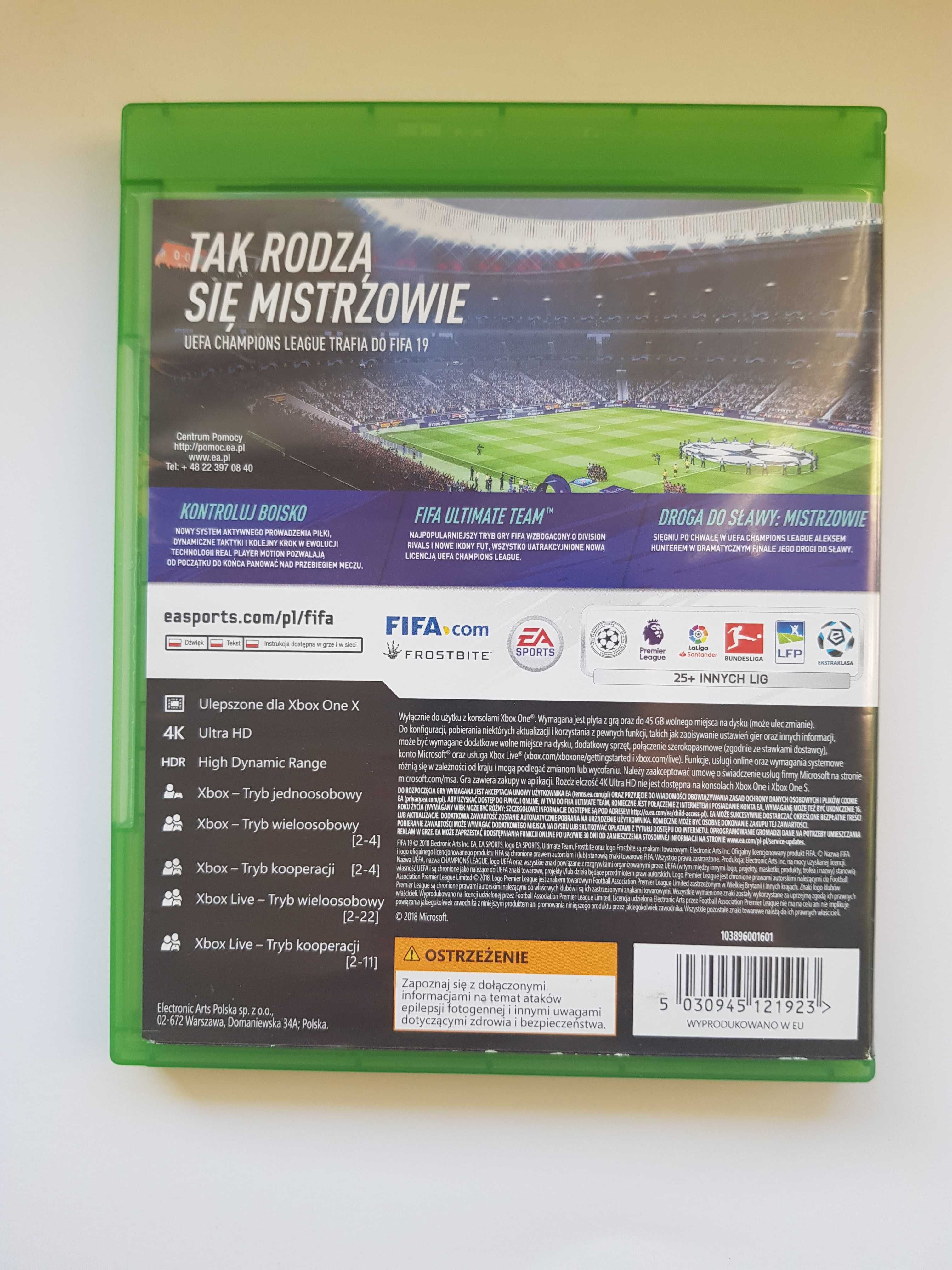 Fifa 19, Xbox One