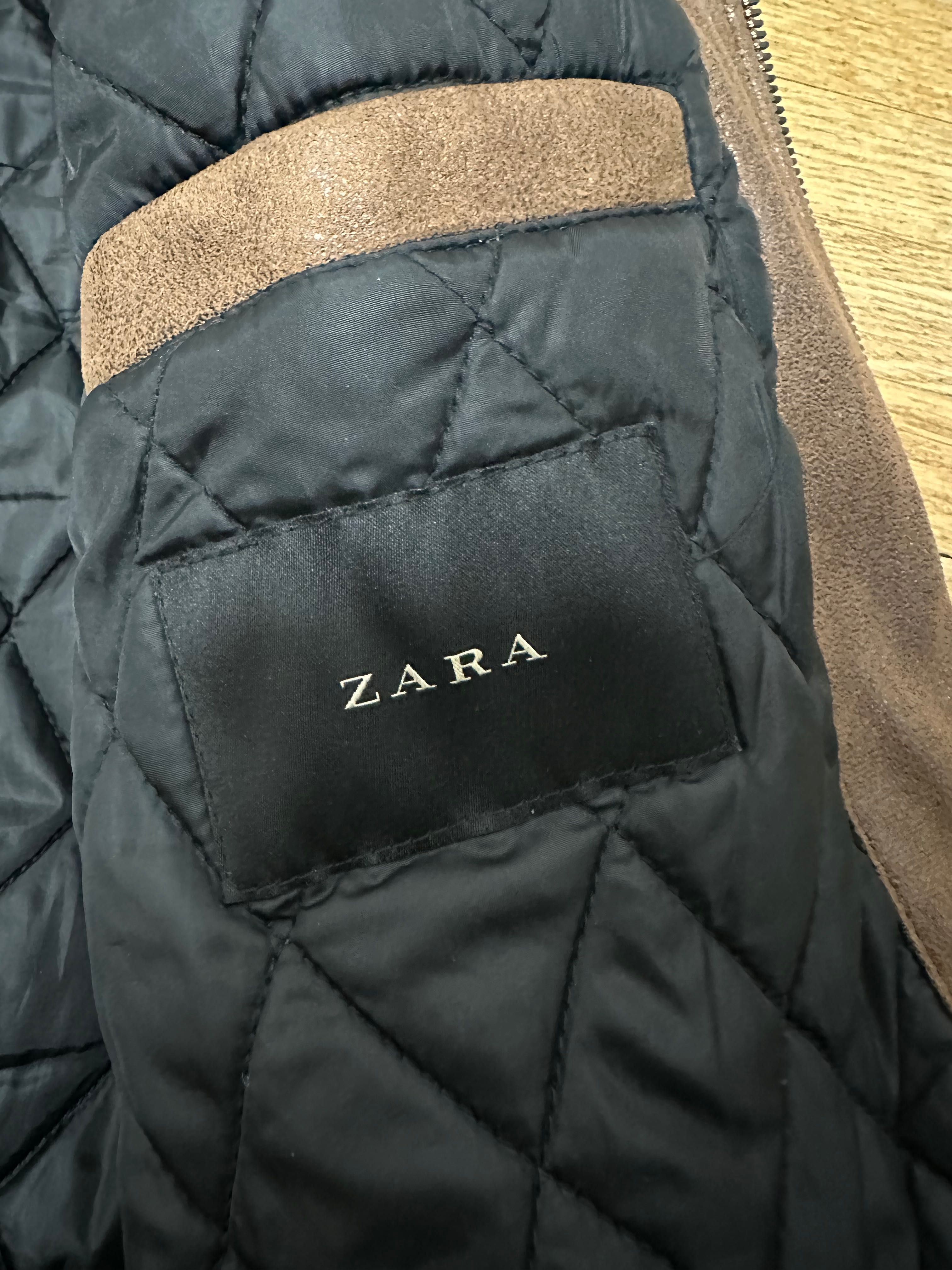 Дубленка zara man M размер
