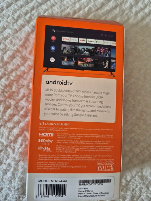 MI Tv Stick android Tv NOWY