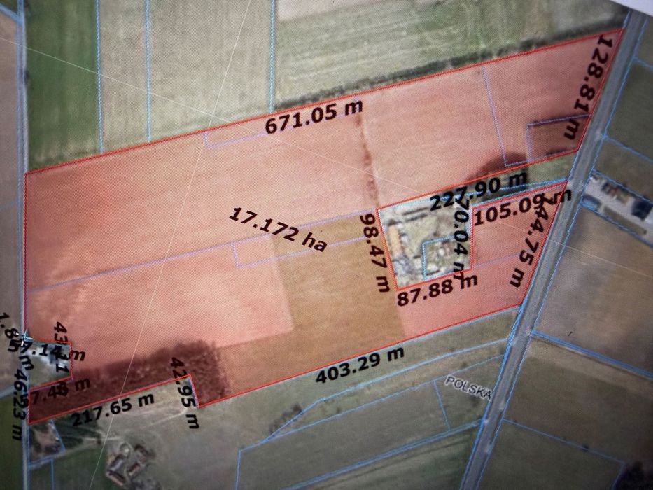 Nieruchomość 17,5 ha trasa Warszawa Mazury DK53, Rozogi