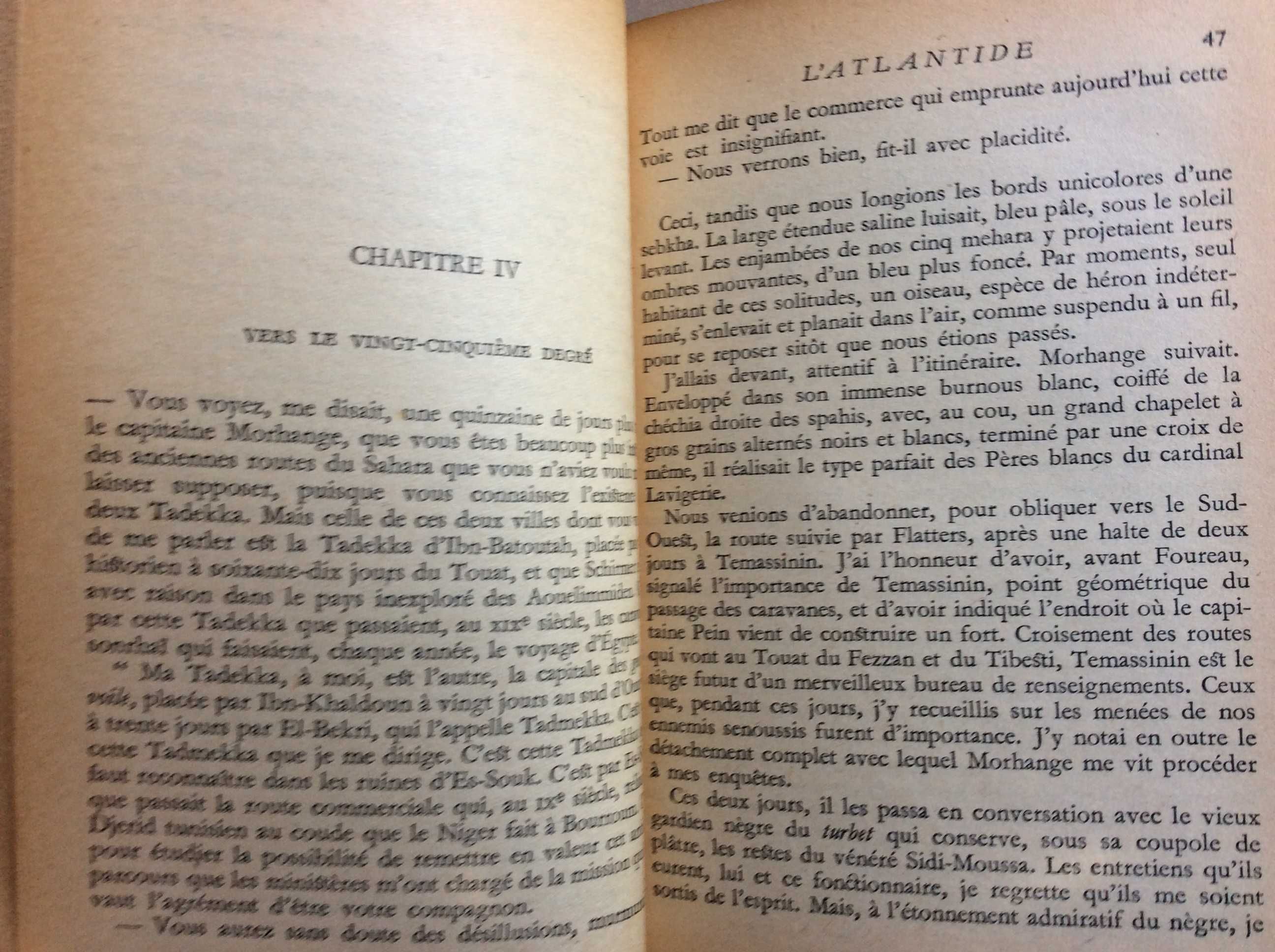 L'Atlantide. Romance. Pierre Benoit, 1956. Excel. encadern. Livro 1
