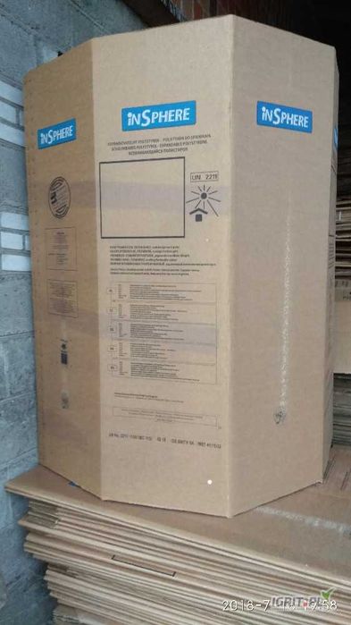 Kartony Kartonboxy  - pojemność ok. 1 tony