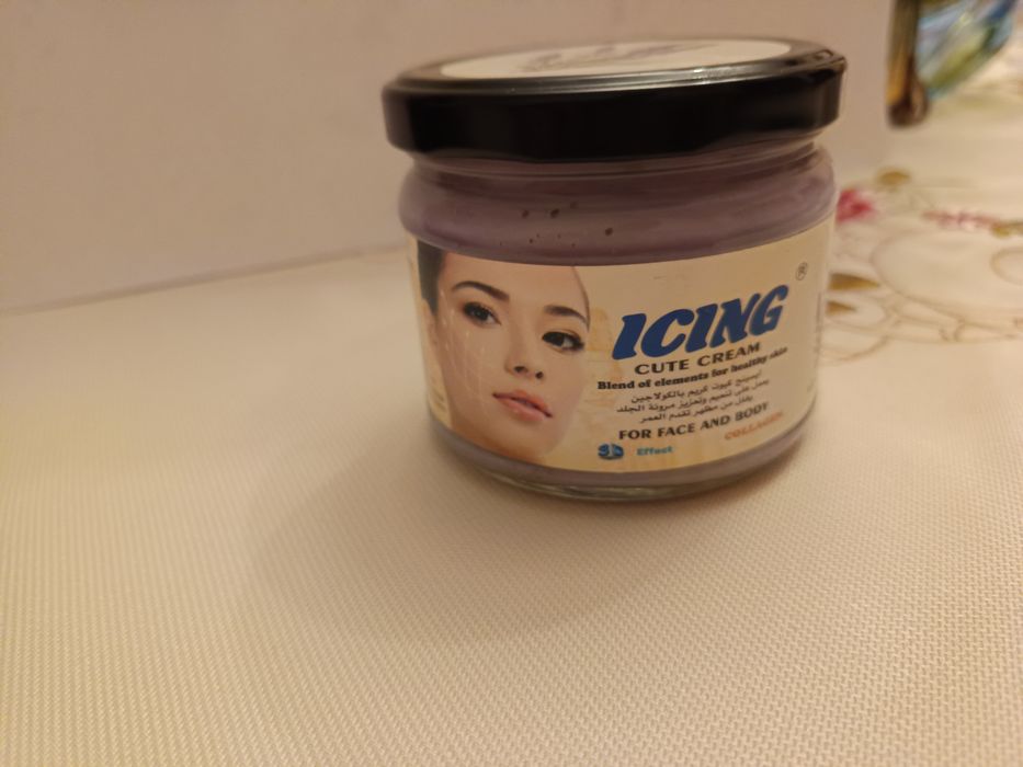 Krem Icing z mleka wielbłądziego