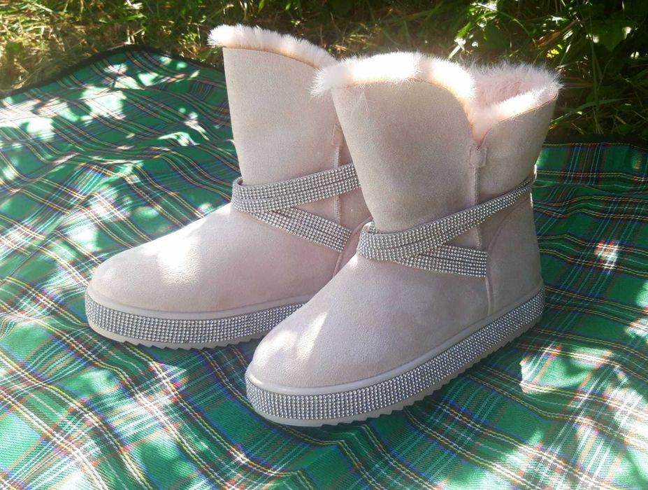 Зимние тёплые угги 23 см