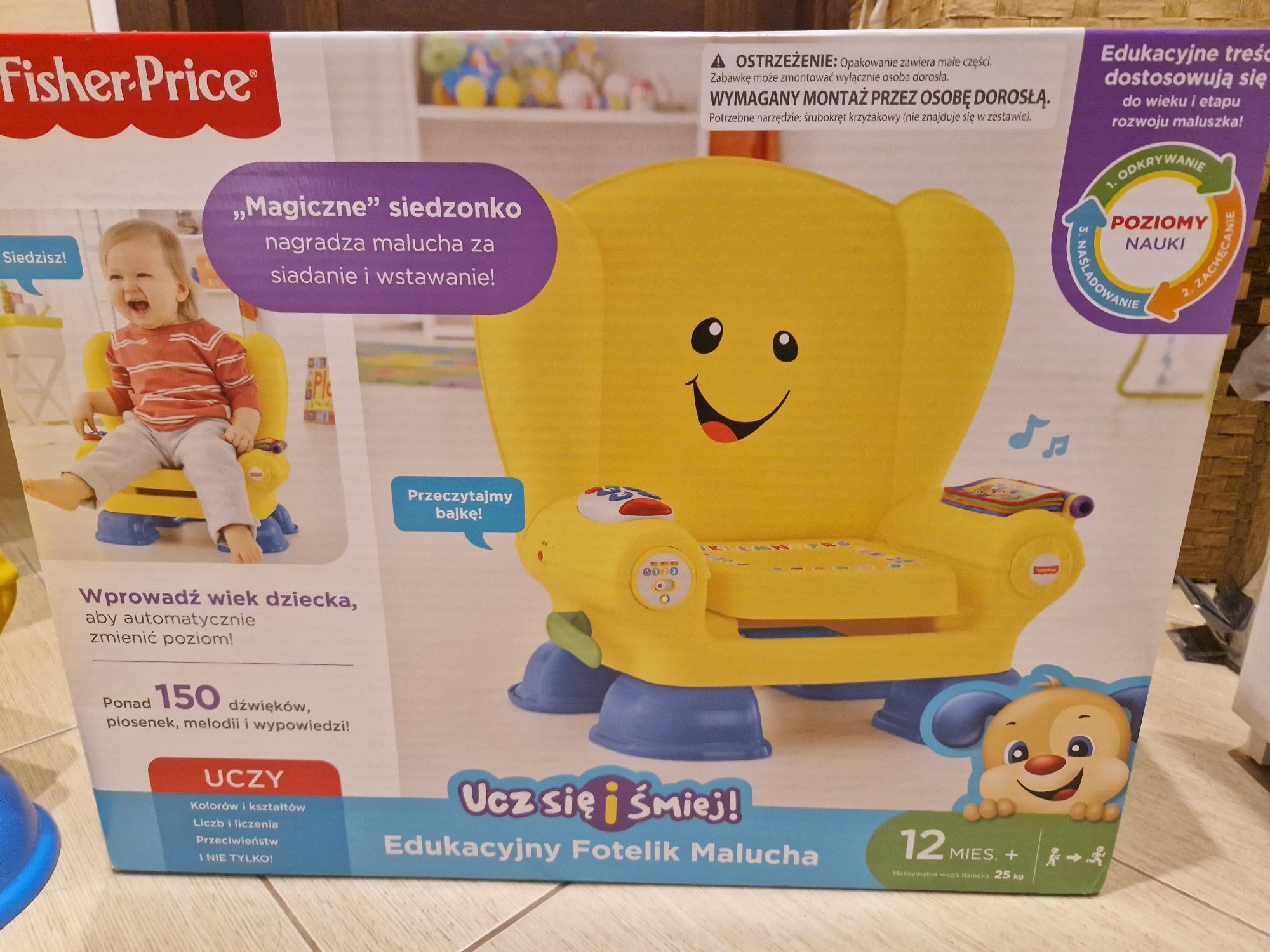 Fotelik interaktywny Fisher Price