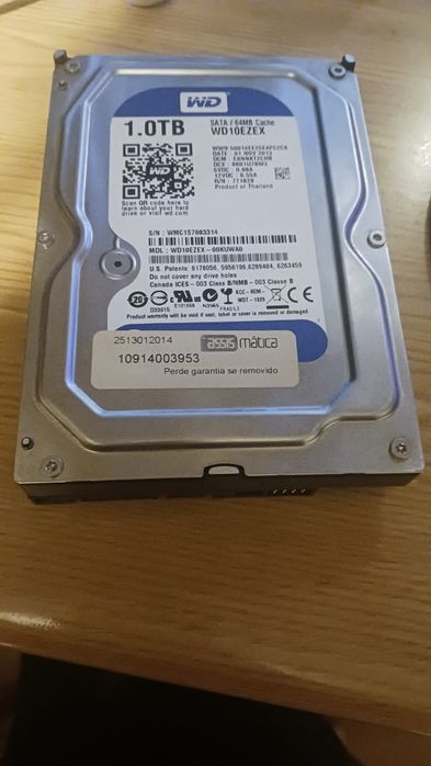 Vendo disco rigido hdd