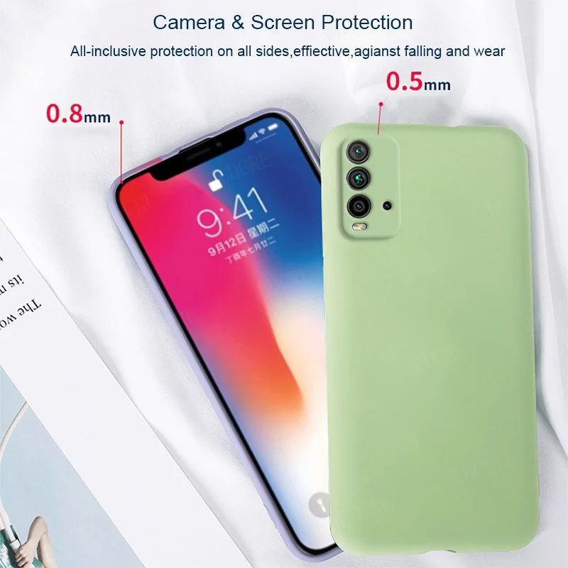 Capa Silky Soft Touch P/ Xiaomi Redmi 9T / Poco M3 / Redmi Note 10 5G