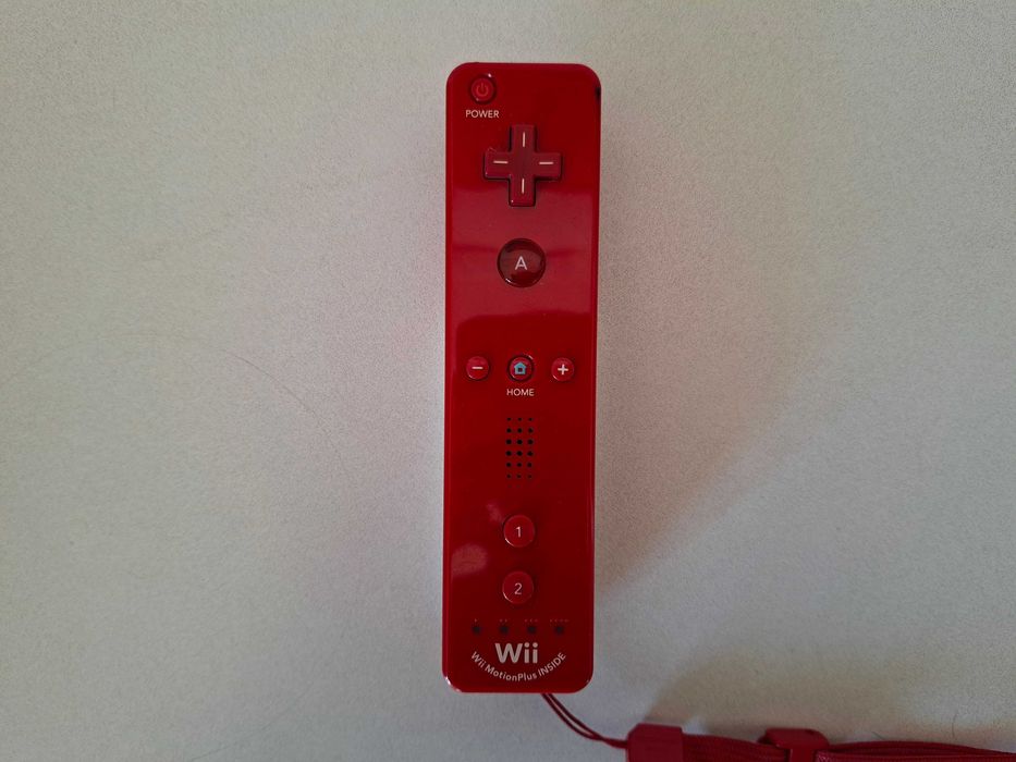 Wii Remote Motion Plus | Comando Vermelho |Nintendo Wii/Wii U| Oficial