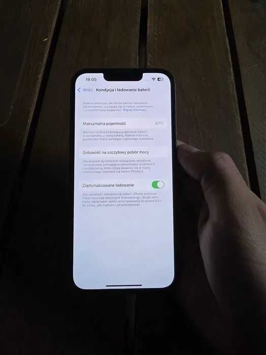 iPhone 13 128 GB • Stan bardzo dobry • Bateria 87%