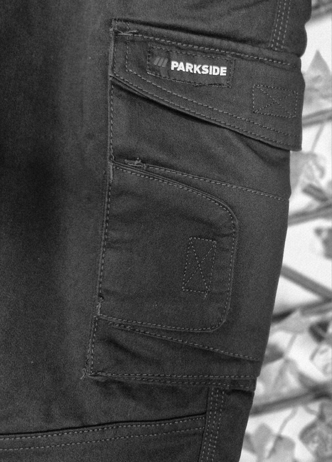 Calças de trabalho novas em preto multibolsos
Elástico n 50
Fabrique e