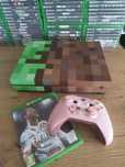 Xbox one S 4K limitowana edycja Minecraft+ Pad i gry