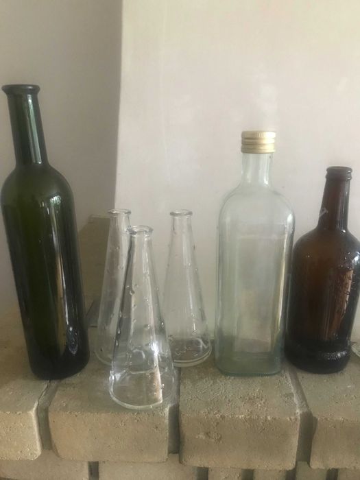 Słoiki szklane z zakrętkami 900 ml i mniej 10 sztuk