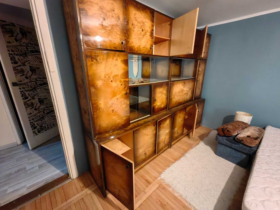 Meblościanka, Swarzędz, 87r, fornir wysoki połysk