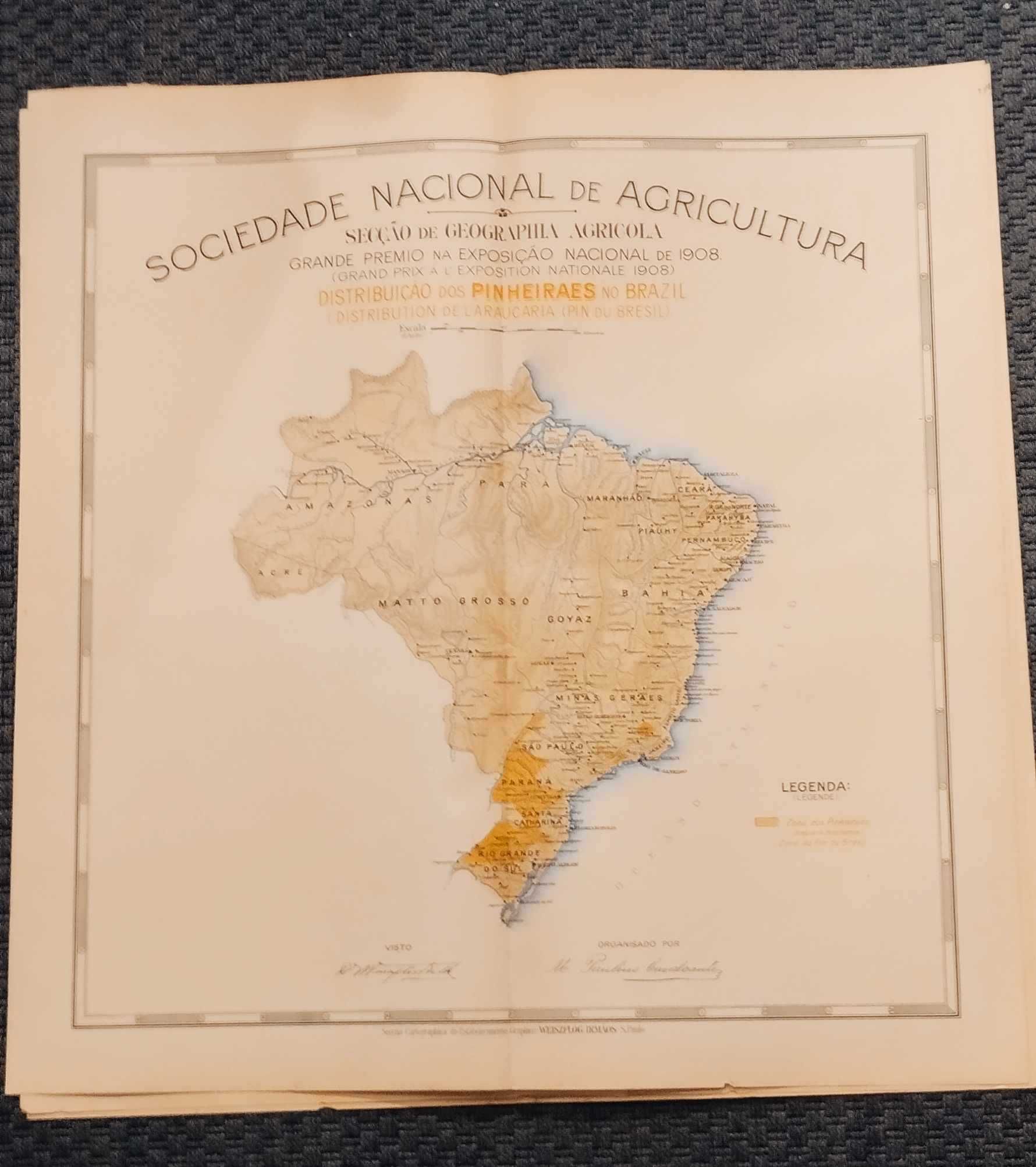 Mapas Antigos do Brasil