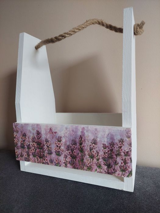 skrzynka/box na prezenty - lawenda