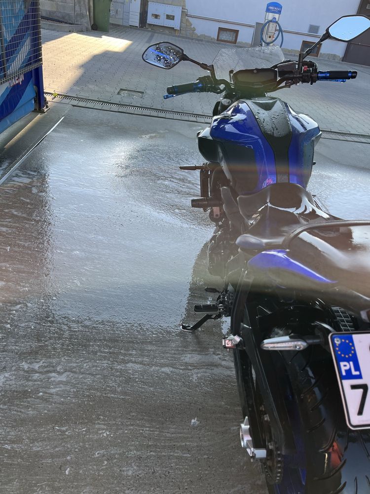 motor motocykl yamaha Mt 07 2018 a2 pelna moc
