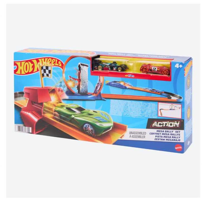 Tor wyścigowy Hot Wheels 19,5x40x7 cm – zabawka dla dzieci od 4 lat