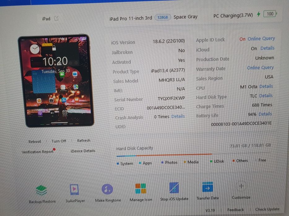 Продам ipad 11 pro m1