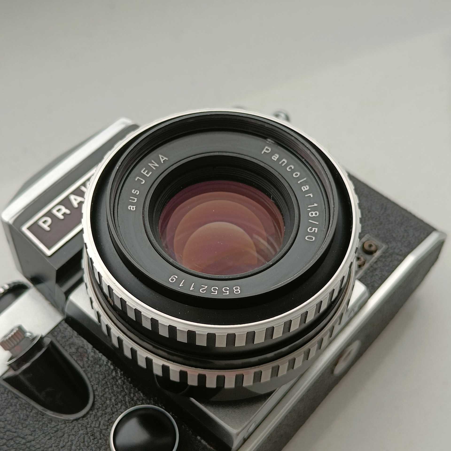 Carl Zeiss Jena Pancolar 50 1.8 Thorium + Praktica Super TL
