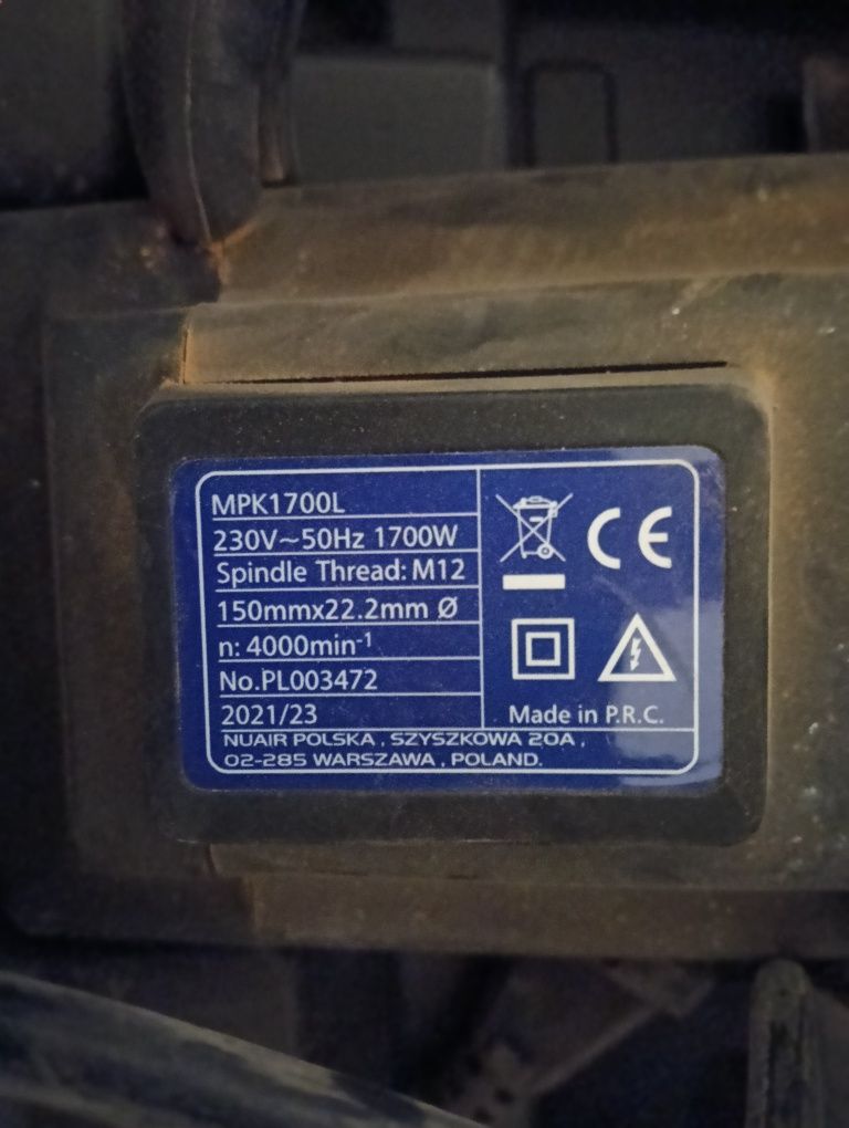 Nutool bruzdownica 1700w