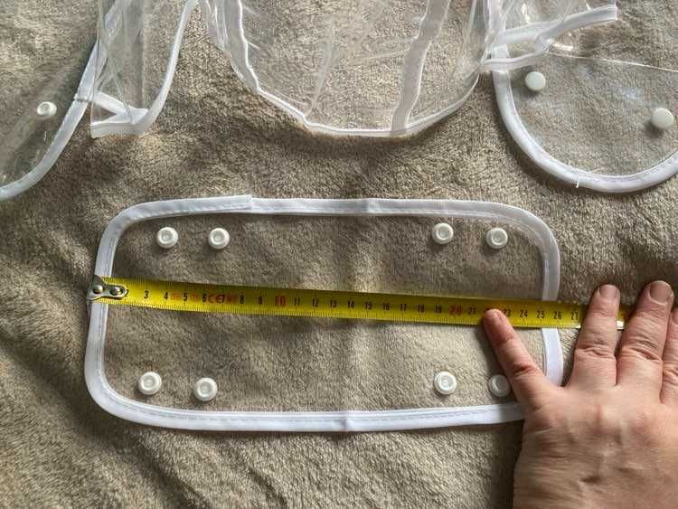 Capa de Chuva Transparente à Prova d'Água para Cães - 3XL (nova)