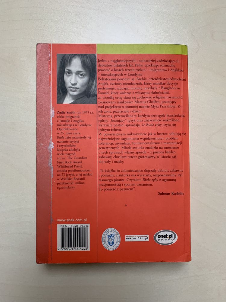 Białe zęby Zadie Smith