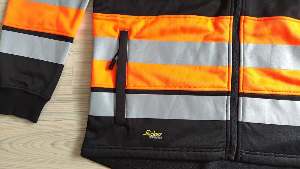 8038 Snickers Hi-Vis XL bluza robocza odblaskowa ostrzegawcza serwis n