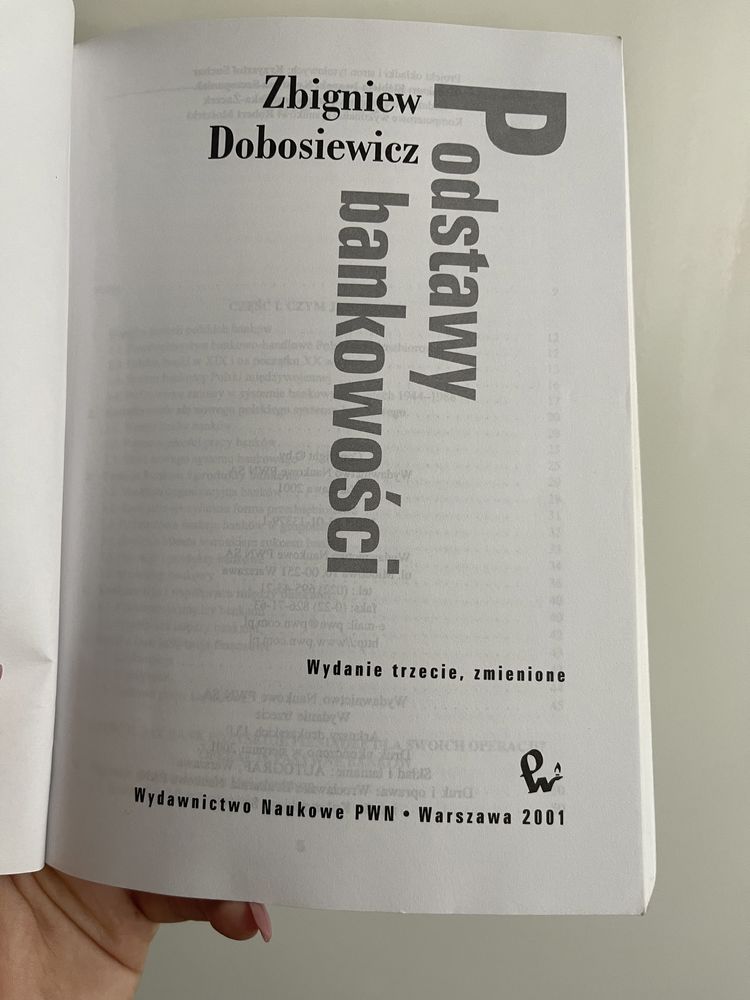 Podstawy bankowości Zbigniew Dobosiewicz