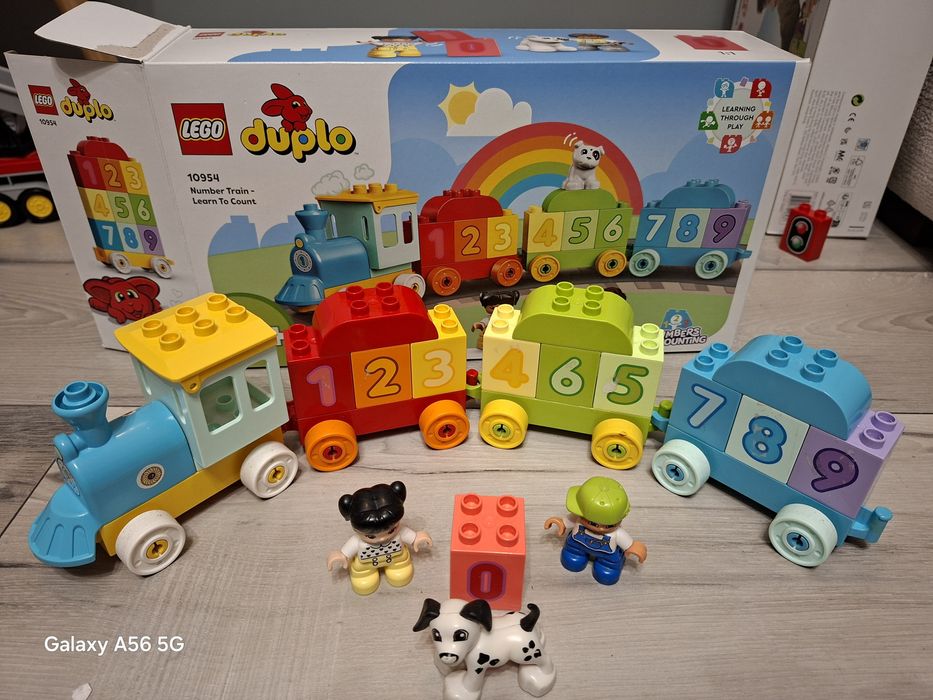 Zestaw pociąg lego duplo 10954