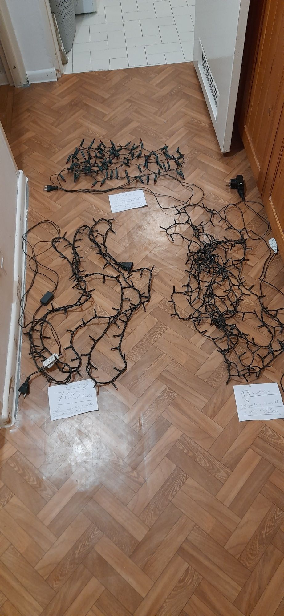 Światełka na choinkę lampki