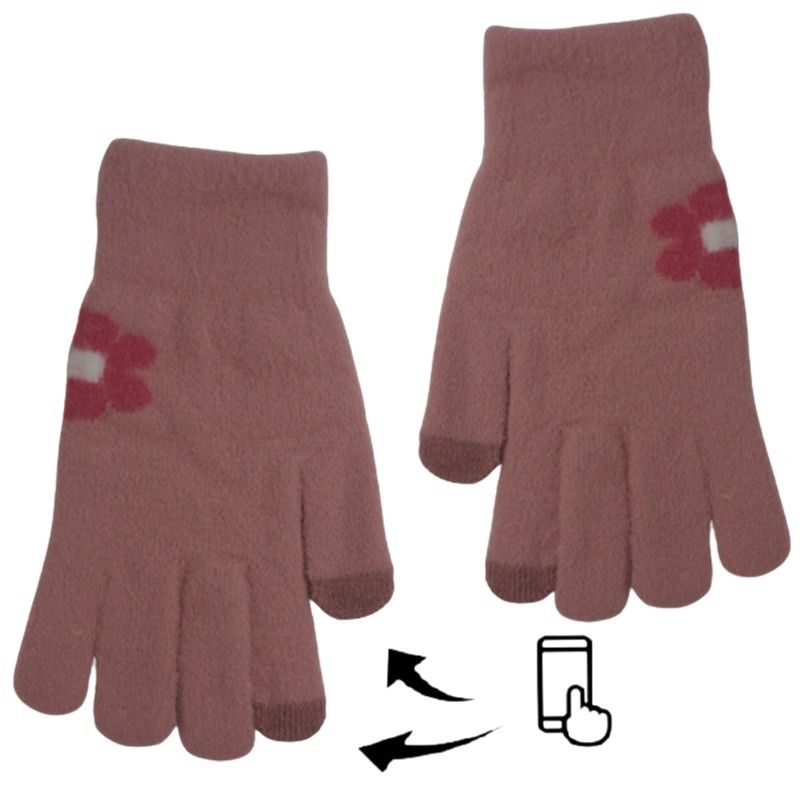 Rękawiczki Damskie Dotyk 1 Para (C-77)