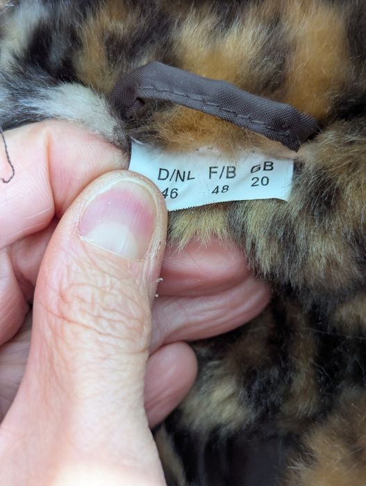 Futerko sztuczne typu lampart R.46