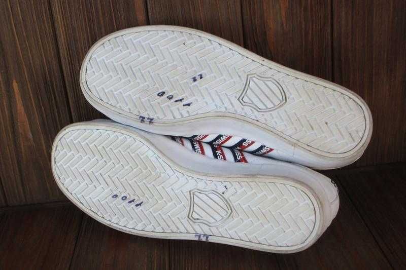 Кроссовки кеды K-Swiss кожа Швейцария 37р кеди кросівки