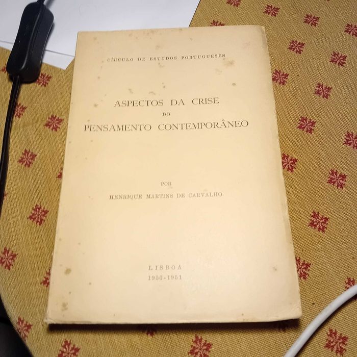 Henrique Martins Carvalho, Aspectos da Crise do Pensamento Contemporan