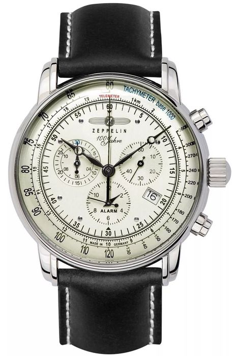 zegarek męski zeppelin 100 yahre 8680-3 + box
