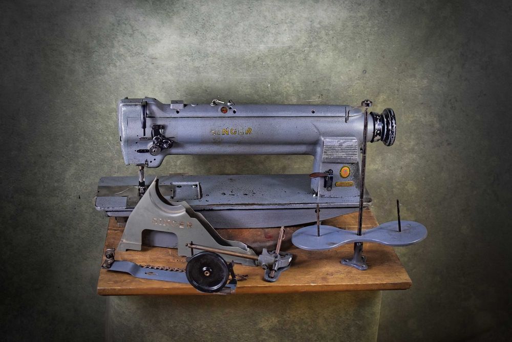 Singer 212GX1 Podwojny Transport Dwuigłówka Do Szycia Skóry Jamnik