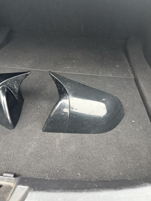 Накладки на зеркала tesla model 3