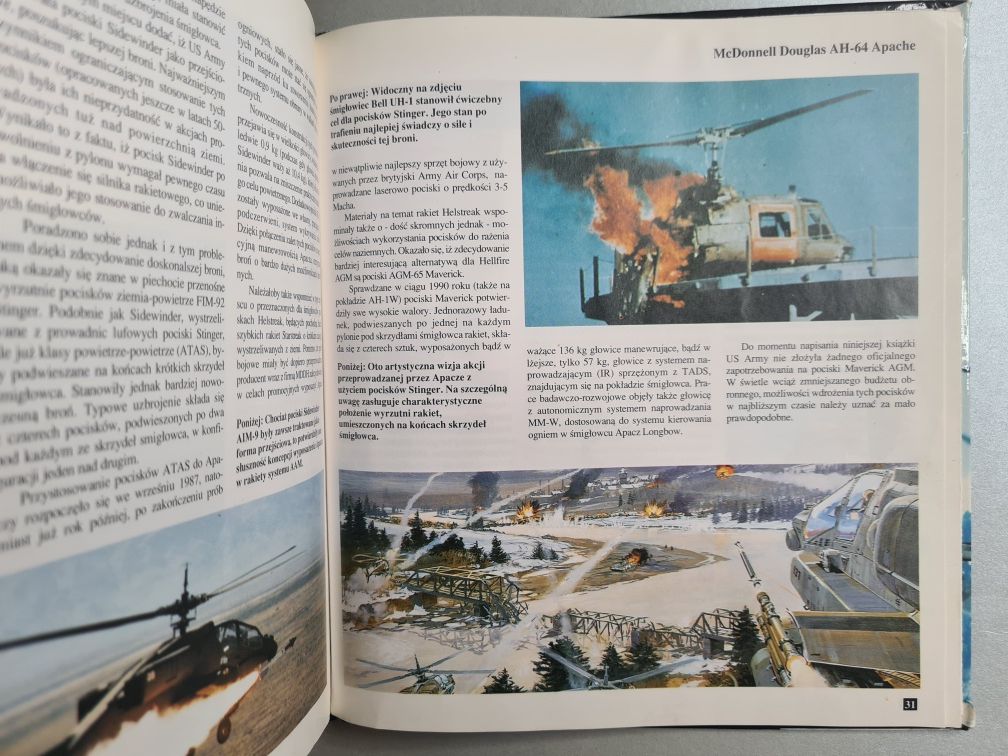 Słynne samoloty. McDonnell Douglas AH-64 Apache - Bob Munro. Książka
