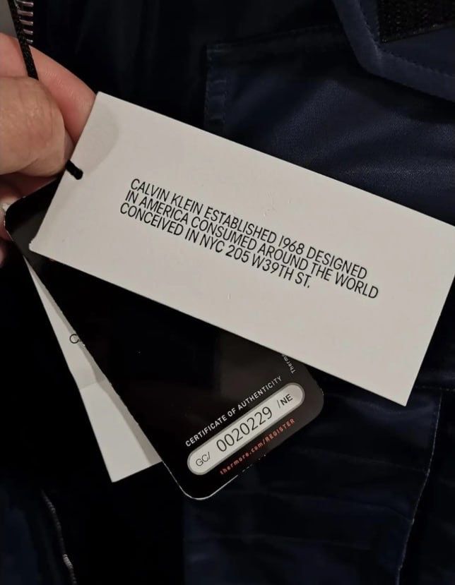 Бомбер Calvin Klein x Raf Simons MA-1 MA 1 opium drip